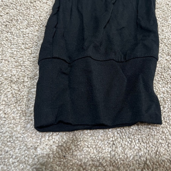 Isabel Maternity Black Jogger Pajama Pants size XL w/ Pockets & Drawstring - Picture 6 of 6